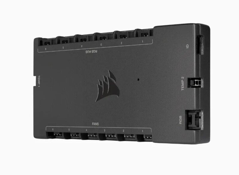 Corsair iCUE Commander CORE XT - Digital Fan Speed and RGB Lighting Controller.  6x Fan; 6x RGB (CL-9011112-WW)_9