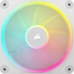 Corsair iCUE LINK LX120 RGB 120mm PWM Fan - Dual Light Loops – Requires iCUE LINK System Hub (Sold Separately) - White (CO-9051029-WW)