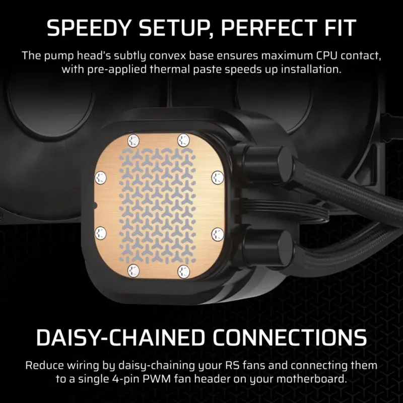 Corsair NAUTILUS 240; 240mm Radiator; Liquid CPU Cooler;  Intel® LGA 1851/1700; AMD® AM5/AM4 (CW-9060088-WW)_13
