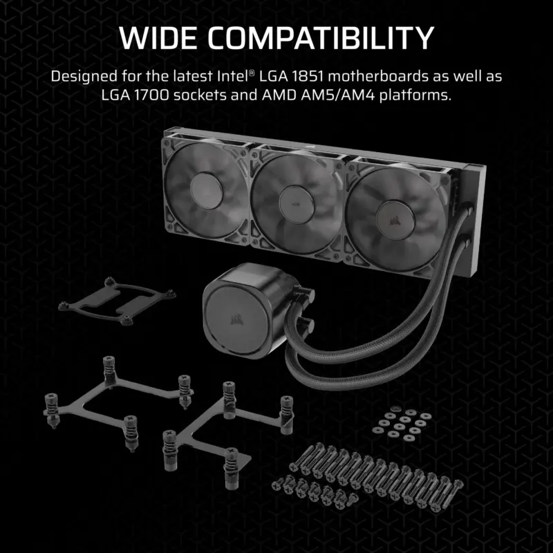 Corsair NAUTILUS 360; 360mm Radiator; Liquid CPU Cooler; Intel® LGA 1851/1700; AMD® AM5/AM4 (CW-9060089-WW)_11