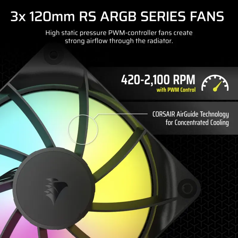 Corsair NAUTILUS 360 ARGB; 360mm Radiator; Liquid CPU Cooler; Intel® LGA 1851/1700; AMD® AM5/AM4 (CW-9060093-WW)_15