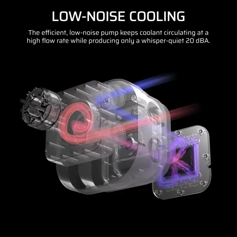 Corsair NAUTILUS 360 ARGB; 360mm Radiator; Liquid CPU Cooler; Intel® LGA 1851/1700; AMD® AM5/AM4 (CW-9060093-WW)_7