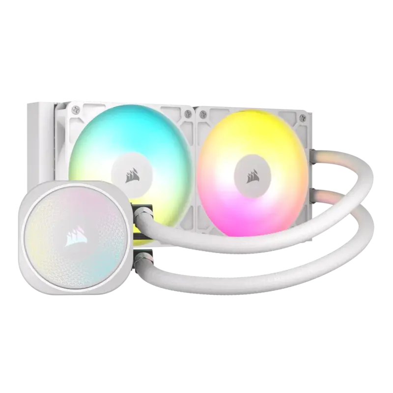 Corsair NAUTILUS 240 ARGB White; 240mm Radiator; Liquid CPU Cooler; Intel® LGA 1851/1700; AMD® AM5/AM4 (CW-9060094-WW)_5