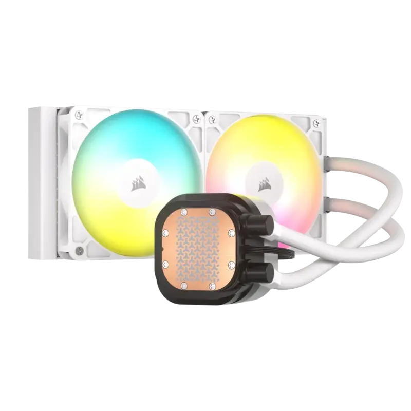 Corsair NAUTILUS 240 ARGB White; 240mm Radiator; Liquid CPU Cooler; Intel® LGA 1851/1700; AMD® AM5/AM4 (CW-9060094-WW)_8