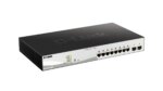 D-LINK 8-ports 10/100/1000Base-T PoE Smart Switch plus 2 SFP ports - 130W PoE budget (DGS-1210-10MP)_4