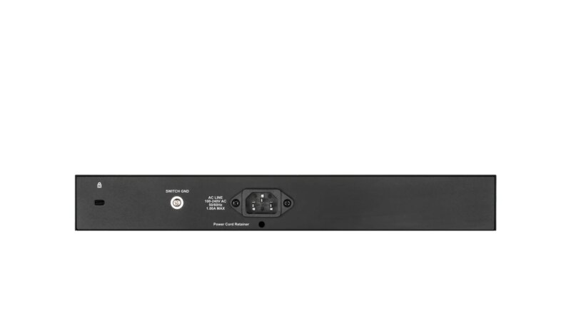 D-LINK 8-ports 10/100/1000Base-T PoE Smart Switch plus 2 SFP ports - 130W PoE budget (DGS-1210-10MP)