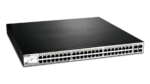 D-Link 48 PoE 10/100/1000 ports + 4 SFP ports Metro Switch (DGS-1210-52MP)_1