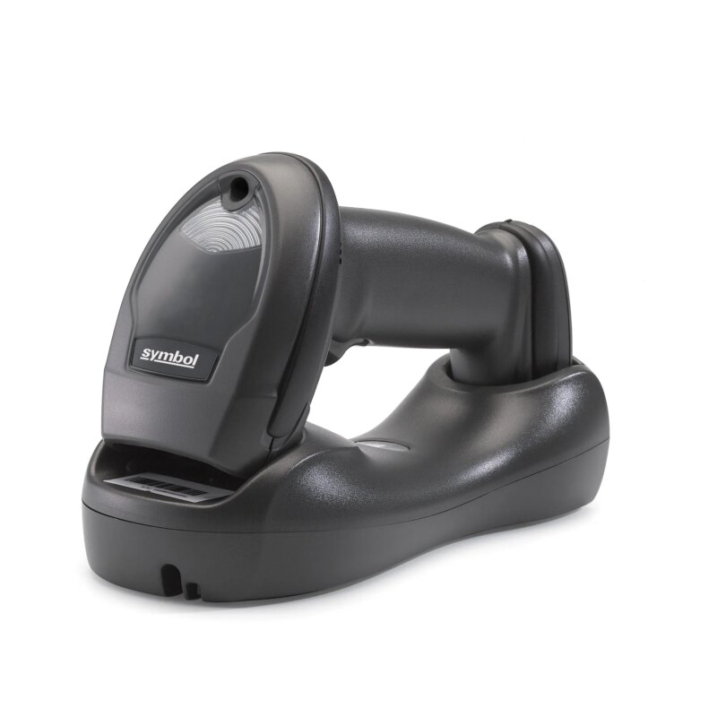 LI4278 Black Standard Cradle USB Kit - EMEA: LI4278-SR20007WR Scanner; CBA-U01-S07ZAR USB Cable; CR0078-SC10007WR Cradle (LI4278-TRBU0100ZER)