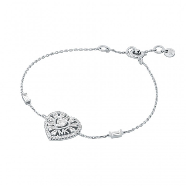 Michael Kors Premium Silver Collection Heart (MKC1690CZ040) Women's JEWELRY_main