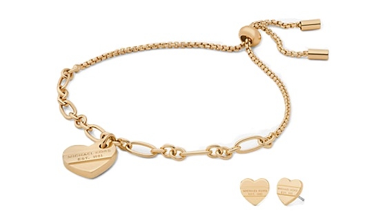 Michael Kors Fashion Jewels Mkj8371set Special Pack Bracelet + Earrings (MKJ8371SET) Women's JEWELRY_main