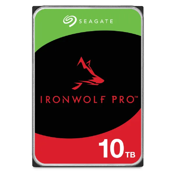 Seagate Ironwolf Pro ST10000NT001 10TB 3.5'' HDD NAS Drives 7200 RPM; SATA 6GB/s Interface; 256MB Cache;550TB/Year; Unlimited Ba (ST10000NT001)
