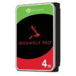 Seagate Ironwolf Pro ST4000NT001 4TB 3.5'' HDD NAS Drives 7200 RPM; SATA 6GB/s Interface; 256MB Cache;550TB/Year; Unlimited Bays (ST4000NT001)