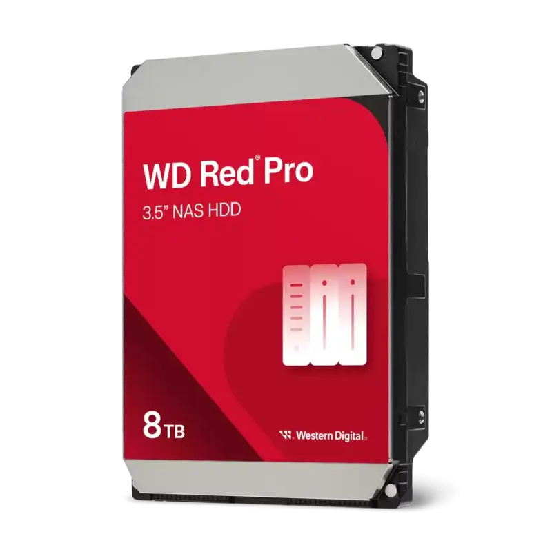 Western Digital WD Red Pro WD8005FFBX 8 TB Hard Drive - 3.5'' Internal - SATA (SATA/600)- 7200rpm (WD8005FFBX)