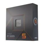 AMD Ryzen 5 7600x 5nm SKT AM5 CPU; 6 Core/12 Thread Base Clock 4.7GHz; Max Boost Clock 5.3GHz 38 MB ;Radeon Graphics; No Fan (100-100000593WOF)