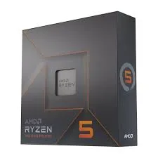 AMD Ryzen 5 7600x 5nm SKT AM5 CPU; 6 Core/12 Thread Base Clock 4.7GHz; Max Boost Clock 5.3GHz 38 MB ;Radeon Graphics; No Fan (100-100000593WOF)