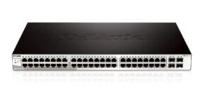 D-Link 48-Port 10/100/1000Mbps with 4 Combo SFP Smart Switch. (DGS-1210-52)