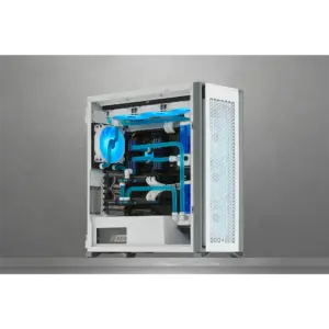 7000D Airflow White Tempered Glass Mid-Tower; 6x 3.5'' |  4x 2.5'' Drive Bays ; 480mm Radiator Compatible; 3x140mm fan incl (CC-9011219-WW)