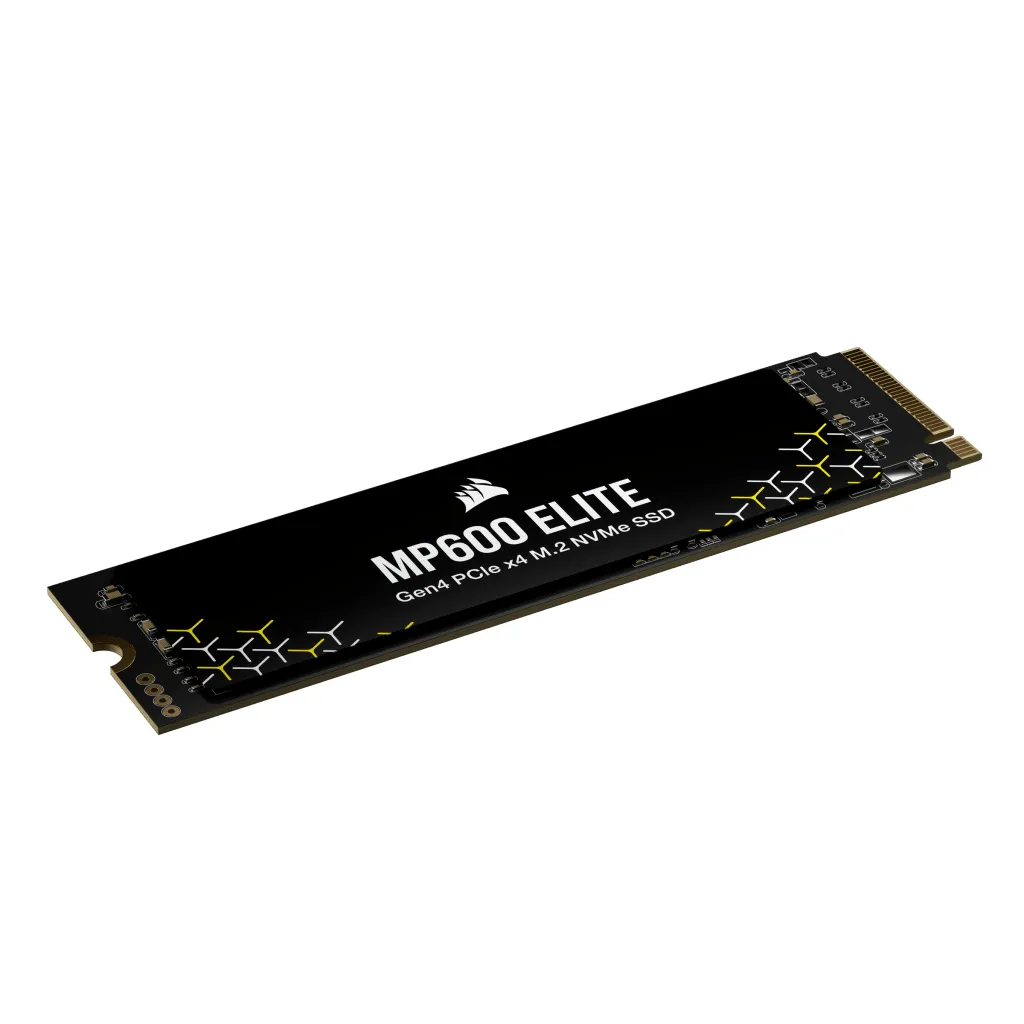 Corsair MP600 ELITE 2TB Gen4 PCIe x4 NVMe M.2 SSD (no heatsink); Read Up To 7000MB/s; Write up to 6500MB/s (CSSD-F2000GBMP600ENH) 3 Corsair MP600 ELITE 2TB Gen4 PCIe x4 NVMe M.2 SSD (no heatsink); Read Up To 7000MB/s; Write up to 6500MB/s (CSSD-F2000GBMP600ENH) - Image 3