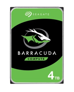 Seagate Barracuda 4TB; 3.5'' Internal; SATA 6GB/s; RPM 5400; 256MB Cache (ST4000DM004)