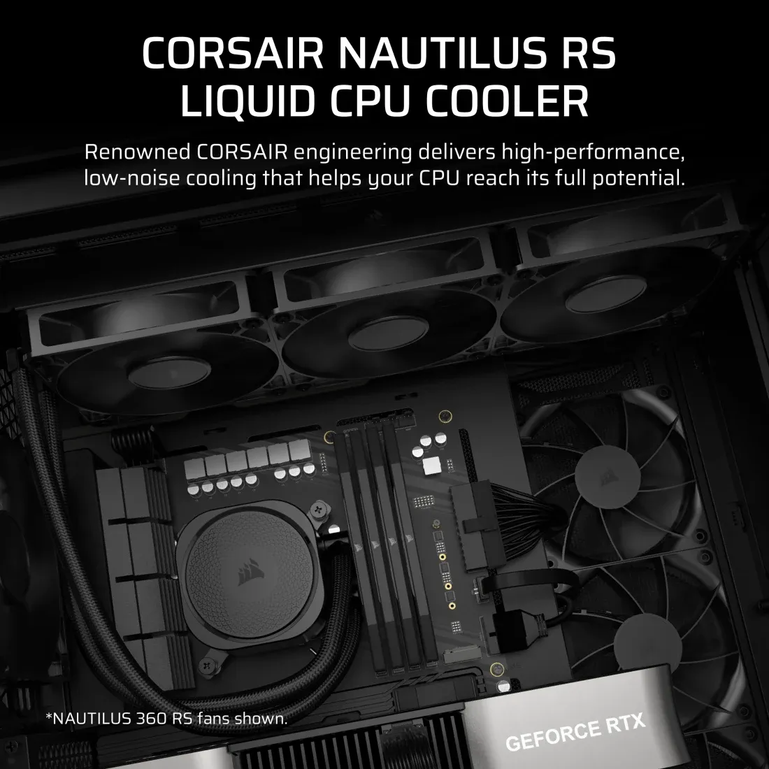 Corsair NAUTILUS 240; 240mm Radiator; Liquid CPU Cooler; Intel® LGA 1851/1700; AMD® AM5/AM4 (CW-9060088-WW) 5 Corsair NAUTILUS 240; 240mm Radiator; Liquid CPU Cooler; Intel® LGA 1851/1700; AMD® AM5/AM4 (CW-9060088-WW) - Image 5