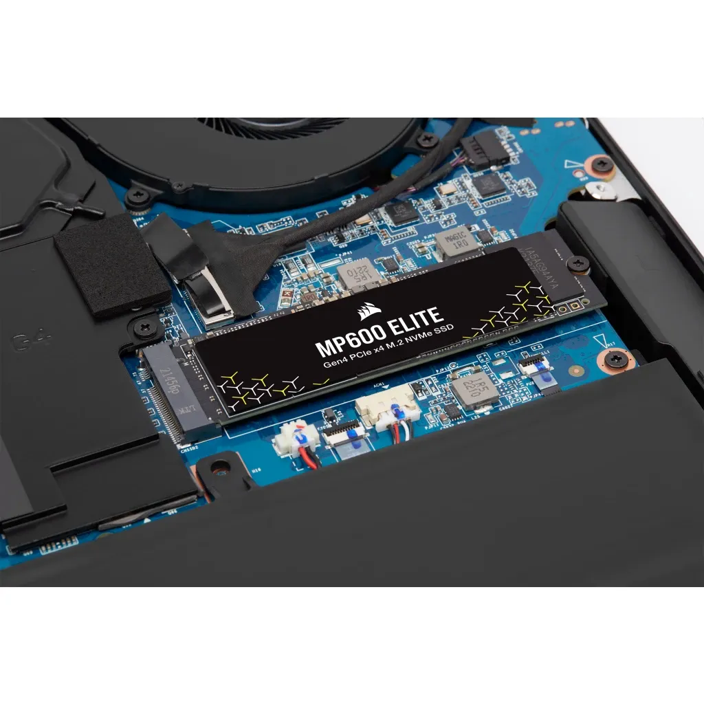 Corsair MP600 ELITE 2TB Gen4 PCIe x4 NVMe M.2 SSD (no heatsink); Read Up To 7000MB/s; Write up to 6500MB/s (CSSD-F2000GBMP600ENH) 13 Corsair MP600 ELITE 2TB Gen4 PCIe x4 NVMe M.2 SSD (no heatsink); Read Up To 7000MB/s; Write up to 6500MB/s (CSSD-F2000GBMP600ENH) - Image 13