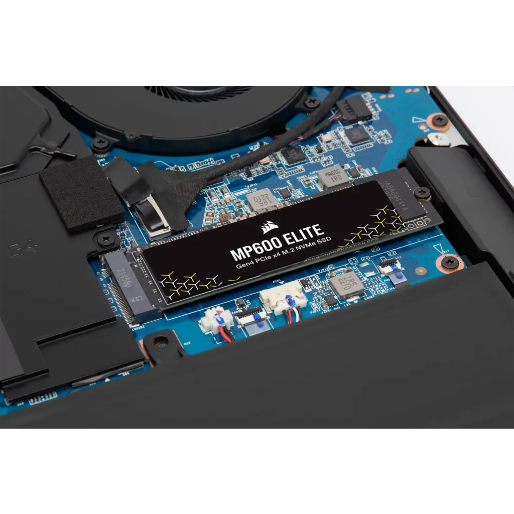 Corsair MP600 ELITE 2TB Gen4 PCIe x4 NVMe M.2 SSD (no heatsink); Read Up To 7000MB/s; Write up to 6500MB/s (CSSD-F2000GBMP600ENH) 14 Corsair MP600 ELITE 2TB Gen4 PCIe x4 NVMe M.2 SSD (no heatsink); Read Up To 7000MB/s; Write up to 6500MB/s (CSSD-F2000GBMP600ENH) - Image 14