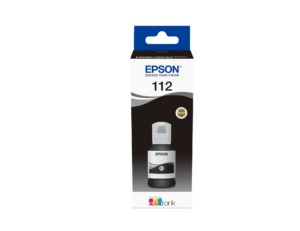 Epson 112 EcoTank Pigment Black ink bottle (127 ml) 7500 pages @ 5% coverage (C13T06C14A)
