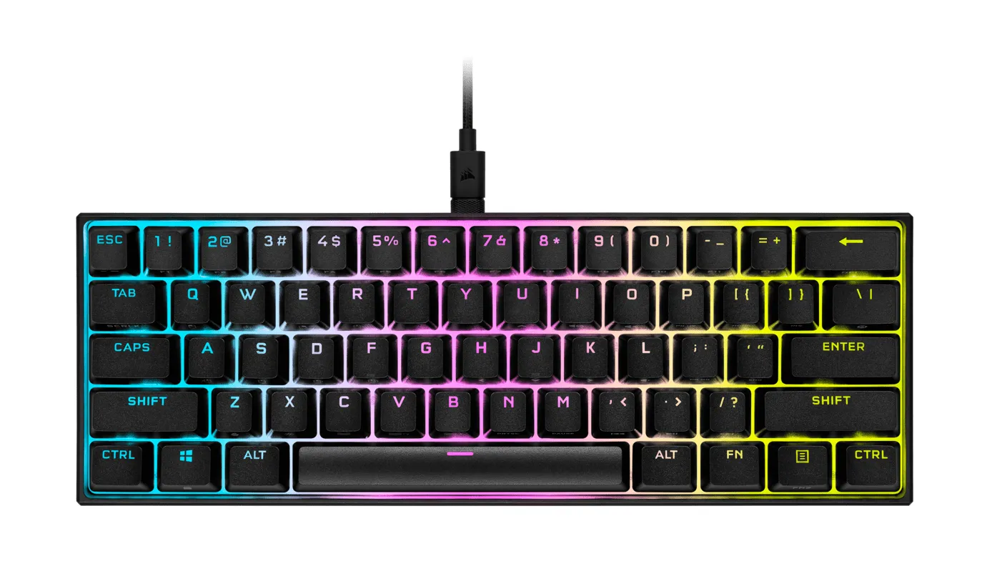 Corsair K65 Mini RGB 60%; Cherry MX speed mechanical switches (CH-9194014-NA) 19 Corsair K65 Mini RGB 60%; Cherry MX speed mechanical switches (CH-9194014-NA) - Image 19