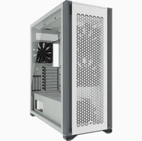 7000D Airflow White Tempered Glass Mid-Tower; 6x 3.5'' | 4x 2.5'' Drive Bays ; 480mm Radiator Compatible; 3x140mm fan incl (CC-9011219-WW) 13 7000D Airflow White Tempered Glass Mid-Tower; 6x 3.5'' | 4x 2.5'' Drive Bays ; 480mm Radiator Compatible; 3x140mm fan incl (CC-9011219-WW) - Image 13