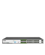 D-Link 26-Port 10/100/1000Mbps Unmanaged Gigabit Long Range PoE Switch (24x PoE ports + 2x SFP uplink ports) (DGS-F1026P-E)
