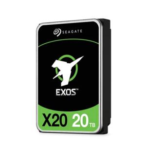 Seagate Exos X20 ST20000NM003D 20TB HDD; 3.5''; SAS SED 512e/4Kn; RPM 7200; 5 Year Limited Warranty (ST20000NM003D)