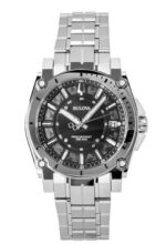 Bulova Icon Precisionist Stainless Steel Black Dial Quartz 96B417 100M Men's Watch