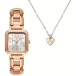 A|x Armani Exchange Leila Special Pack + Necklace (AX7167SET) Women's Watch