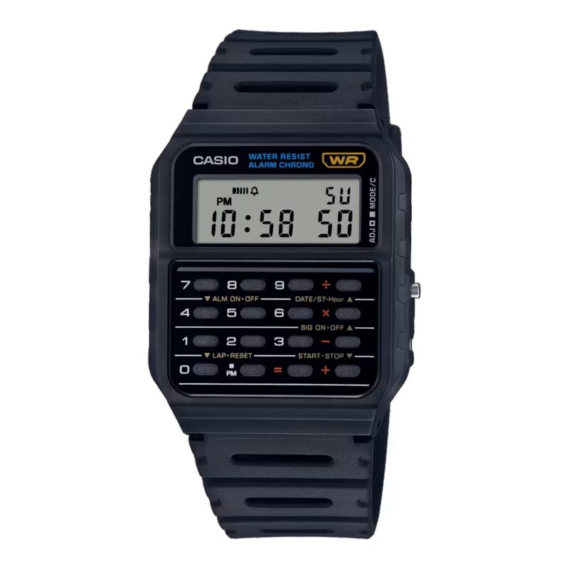 Casio Vintage Calculator Edgy Collection - Black (CA-53W-1ER) Unisex Watch