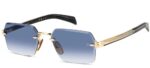 David Beckham Db 7109_s (DB 7109_S_RHL-08_56) Men's EYEWEAR