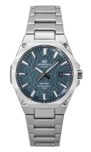 Casio Edifice Analog Stainless Steel Green Dial Quartz EFR-S108DE-3AV 100M Men's Watch