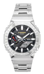 Casio G-Shock Full Metal Analog Digital Smartphone Link Stainless Steel Black Dial Solar GM-B2100SD-1C 200M Men's Watch