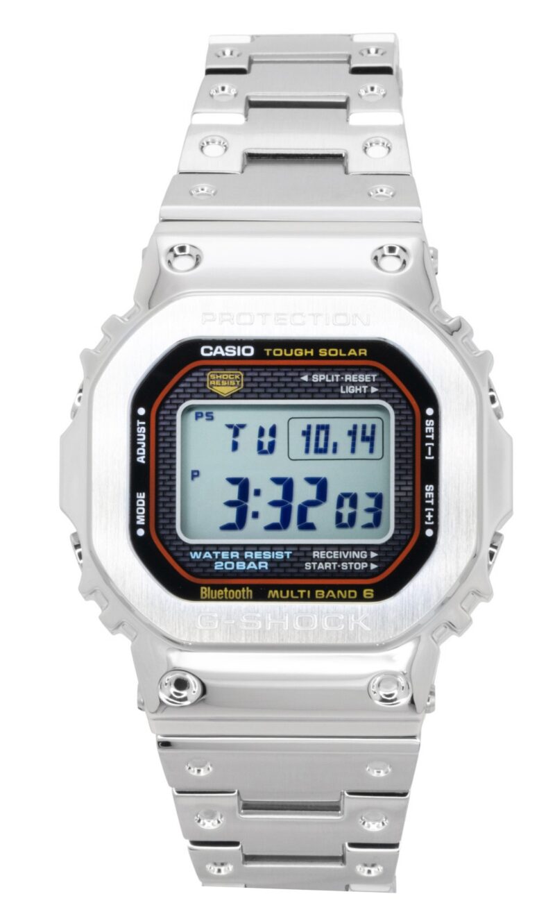 Casio G-Shock Full Metal Digital Smartphone Link Stainless Steel Solar GMW-B5000D-1C 200M Men's Watch