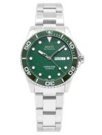 Mido Ocean Star 200C Stainless Steel Green Dial Automatic Diver's M042.430.11.091.00 200M Men's Watch