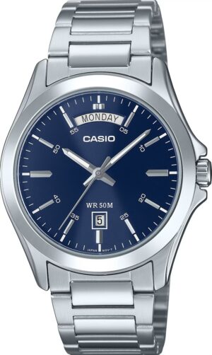 Casio Collection Day Date - Blue (MTP-1370D-2A2UDF) Men's Watch