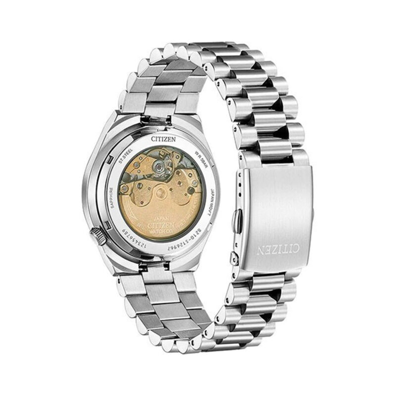 Citizen Tsuyosa Stainless Steel Burgundy Dial Automatic NJ0150-56W Men's Watch - Image 3
