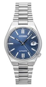 Citizen Tsuyosa Stainless Steel Blue Dial Automatic NJ0200-50M Men's Watch