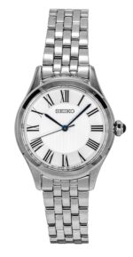Seiko Classic Stainless Steel Silver Dial Quartz SUR609P1 Women's Watch