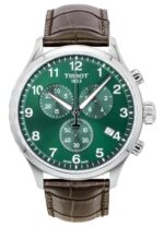 Tissot Chrono XL Classic Chronograph Stainless Steel Green Dial Quartz T116.617.16.092.00 100M Men's Watch
