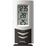 Techno Line Ws9178 - Termometro Da Parete-tavolo. Tem Interna-esterna Con Sensore Wireless E Orologio - Wall-table Thermometer. Indoor-outdoor Temp With Wireless Sensor (WS9170)  Watch