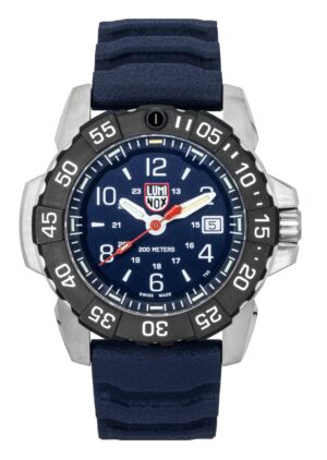 Luminox Navy Seal Rubber Strap Blue Dial Quartz Diver's XS.3253.CB 200M Men's Watch