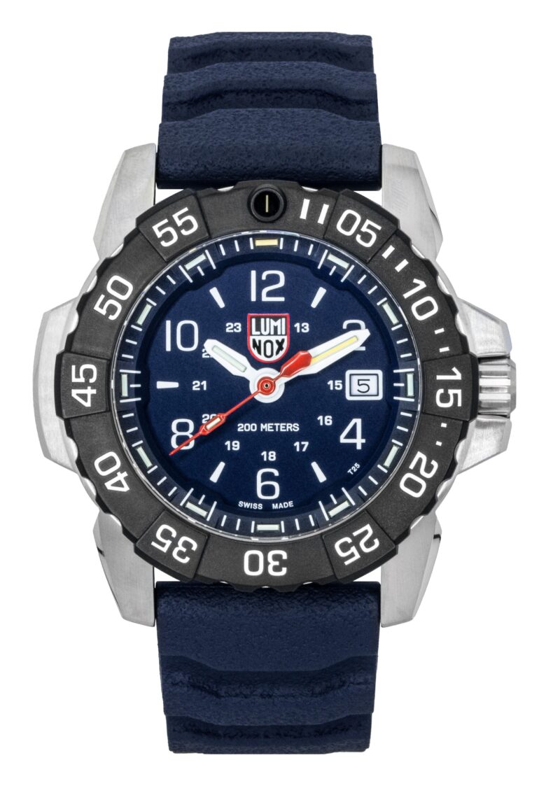 Luminox Navy Seal Rubber Strap Blue Dial Quartz Diver's XS.3253.CB 200M Men's Watch