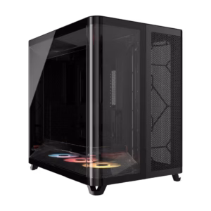 AIR 5400 RS-R ARGB Triple Chamber Mid-Tower PC Case ; 3x Fans Included; 2x 2.5'' ; 1x 3.5'' Black (CC-9011318-WW)