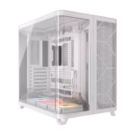 AIR 5400 RS-R ARGB Triple Chamber Mid-Tower PC Case ; 3x Fans Included; 2x 2.5'' ; 1x 3.5''  White (CC-9011319-WW) AIR 5400 RS-R ARGB Triple Chamber Mid-Tower PC Case ; 3x Fans Included; 2x 2.5'' ; 1x 3.5''  White (CC-9011319-WW)