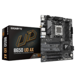 GIGABYTE AMD B650 UD for AMD AM5; 4x Dual DDR5; 3x M2; HDMI; DP. (GA-B650-UD-AX)
